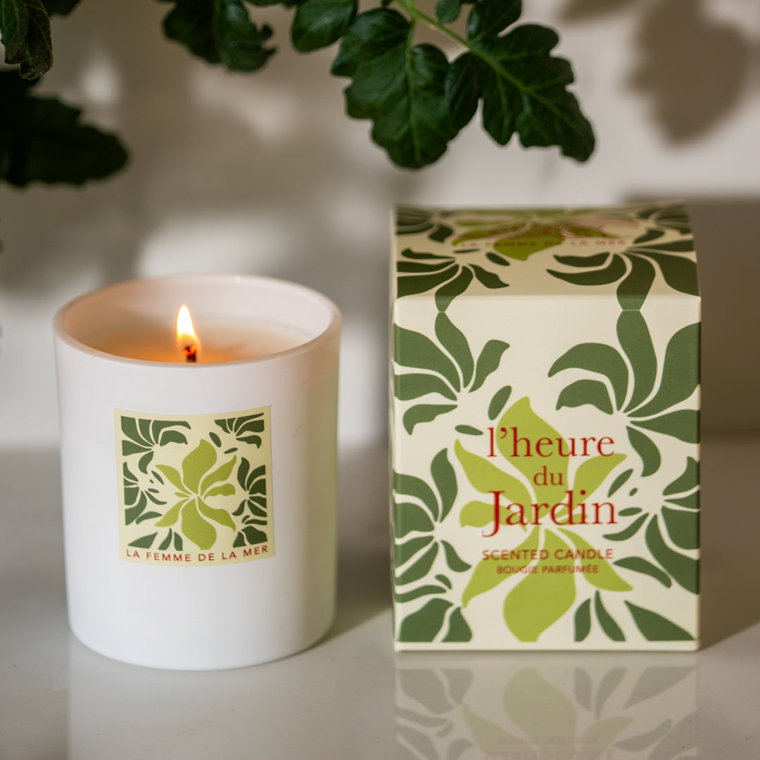 L'HEURE DU JARDIN CANDLE - "Cultivate your inner garden"