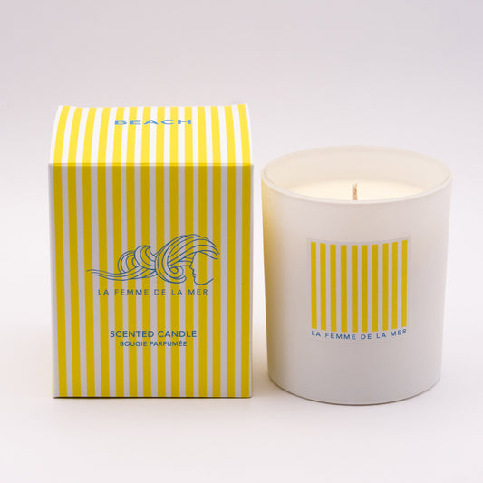 BEACH CANDLE "Trust the current"
