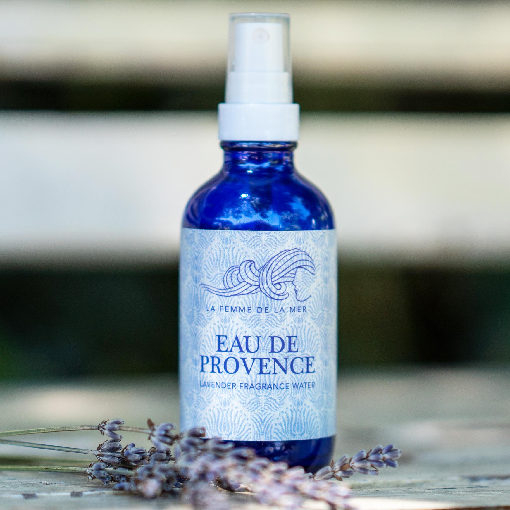 lavender scent bottle mist 4 oz front blue purple label